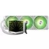 TRYX STAGE ARGB 360 AIO Flüssigkeits-CPU-Kühler, Dual-IPS-Display - 360mm, Weiß