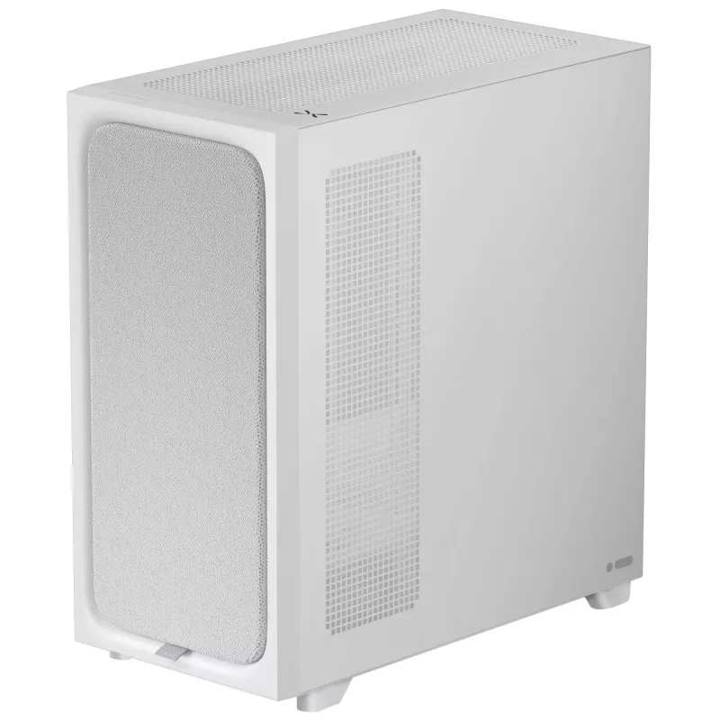 TRYX FLOVA F50 Midi-Tower, ATX, Tempered Glass - Weiß