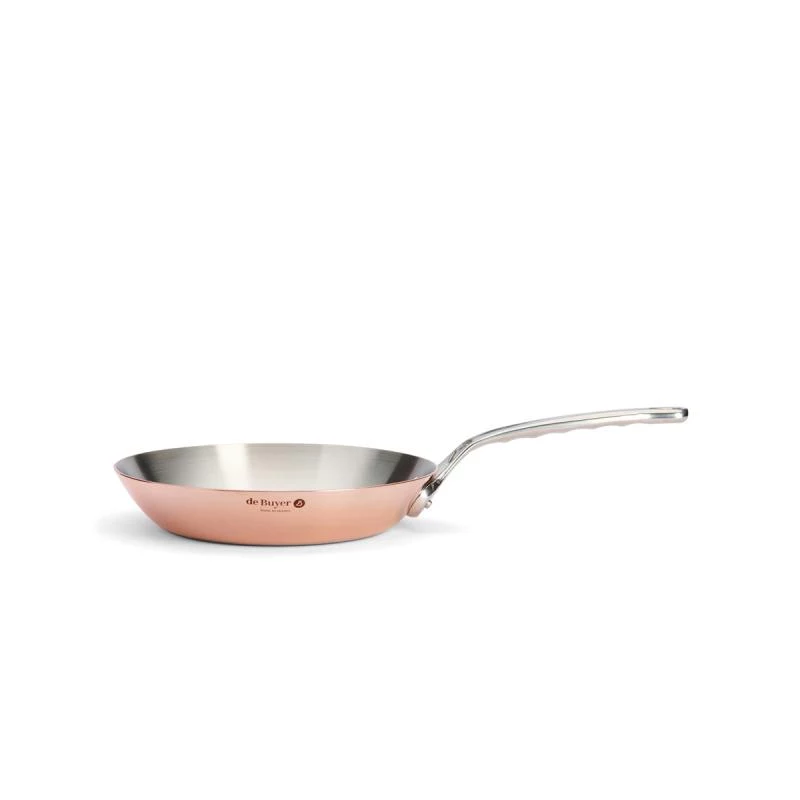 De Buyer Prima Matera Allzweck-Bratpfanne 24 cm Kupfer/Edelstahl Induktion