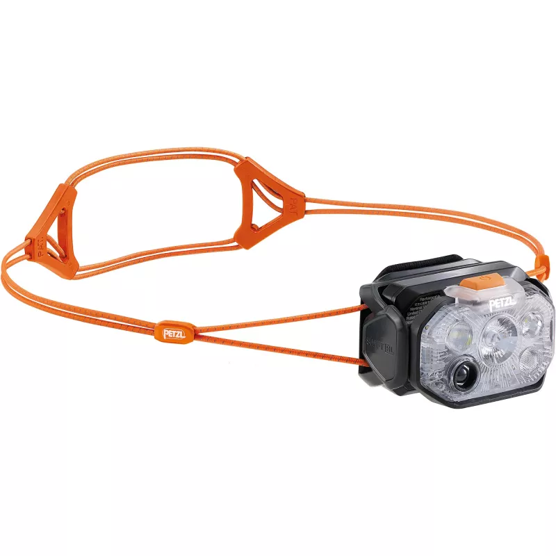 Petzl SWIFT RL Stirnlampe Schwarz/Orange