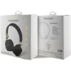 GUESS GUBH704GEMK Over-Ear Bluetooth-Kopfhörer, Schwarz, 4G Metal Logo