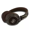 GUESS Wireless Bluetooth Headset 4G Metal Logo Braun GUBHS72P4FC4MW