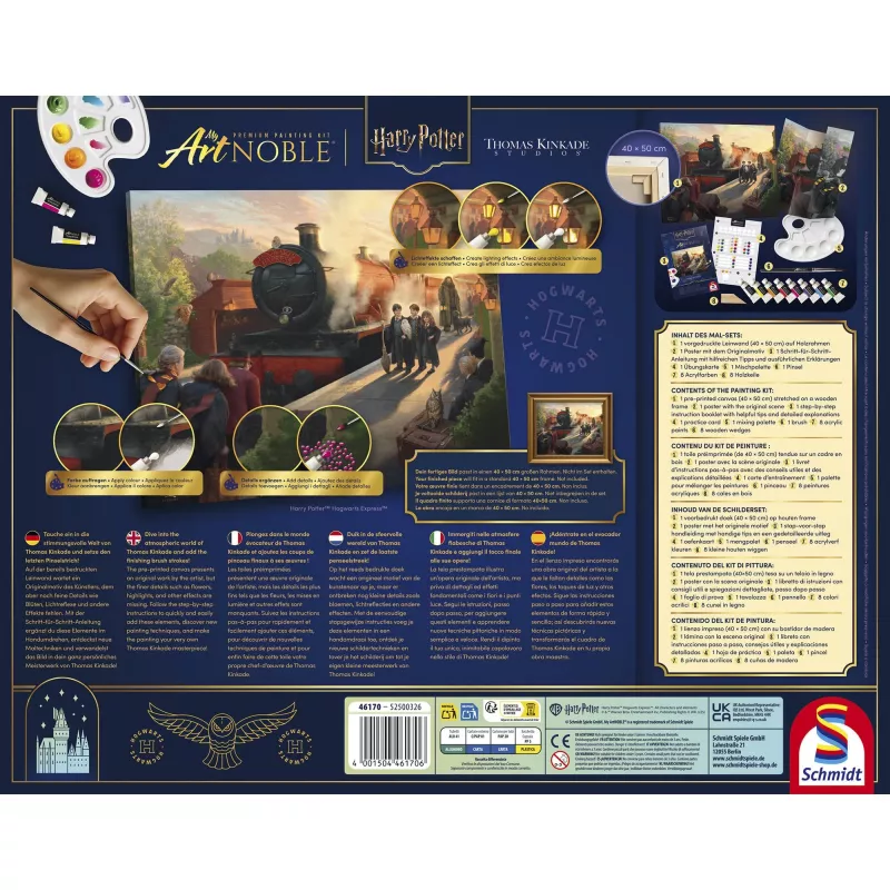 Schmidt My ArtNOBLE Thomas Kinkade - Harry Potter Hogwarts Express 1000 Teile Puzzle