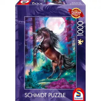 Schmidt Spiele Einhorn bei Vollmond 1000 Teile Puzzle
