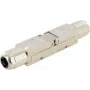 Schwaiger Keystone Netzwerkkabel-Steckverbinder CAT 6A geschirmt werkzeugloses RJ45 Modul