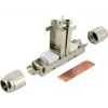 Schwaiger Keystone Netzwerkkabel-Steckverbinder CAT 6A geschirmt werkzeugloses RJ45 Modul