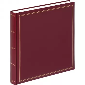 Walther Monza Rot 34x33 60 Seiten Buchgebundenes Fotoalbum FA260R