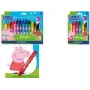 STAEDTLER Noris Junior Peppa Pig Wachsmalstifte 12 Farben in Plastiketui