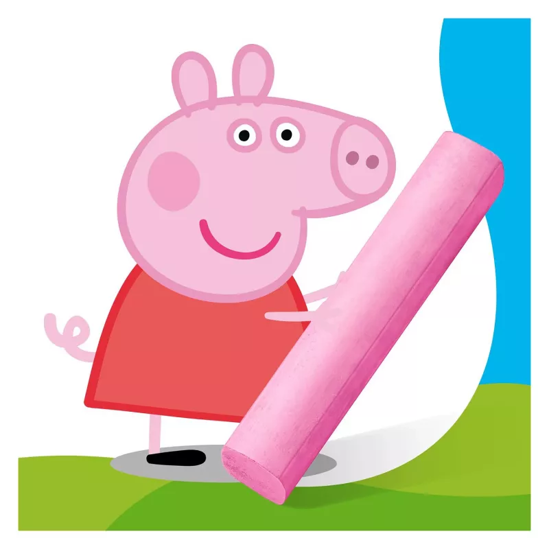 STAEDTLER Junior Straßenkreide Peppa Pig 6 Stück Kartonverpackung