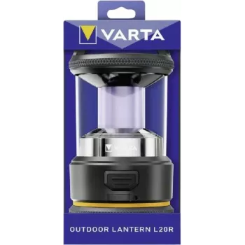 VARTA Outdoor Sports Lantern L20R LED Camping-Laterne mit wiederaufladbarem Akku