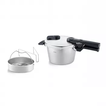 Fissler Vitaquick Premium 4,5L Schnellkochtopf, 3-teiliges Set 22 cm