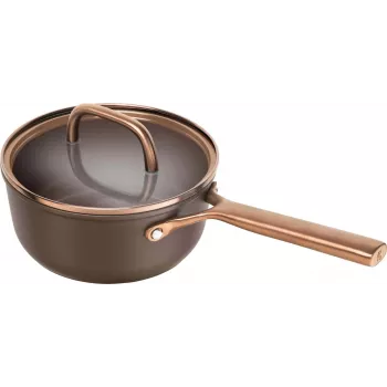 ZWILLING Milano Kochtopf mit Glasdeckel 18 cm, Braun