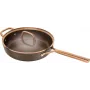 ZWILLING Milano Sautierpfanne mit Glasdeckel 28 cm, Braun