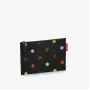 Reisenthel Case 1 Dots Kosmetiktasche Schwarz Mehrfarbig Polyester 240 mm x 170 mm
