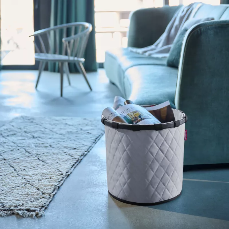 Reisenthel Homebasket M Aufbewahrungskorb Grau Aluminium Polyester