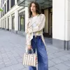 Reisenthel dailyshopper XS summerstripes coffee Shopping Bag