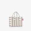 Reisenthel dailyshopper XS summerstripes coffee Shopping Bag
