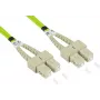 GoodConnections LW-802SC5 Glasfaser-Patchkabel 2 m LSZH OM5 SC/SC Duplex Grün