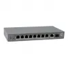 LevelOne PoE+ Switch 8xGE PoE/1xGE/1xSFP 120W Unmanaged Plastic