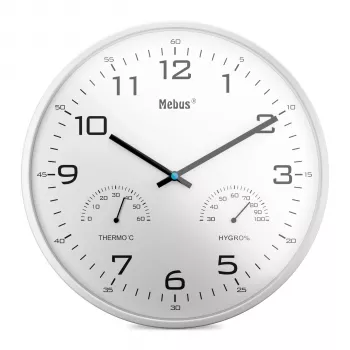 MEBUS 16181 Quarz-Wanduhr