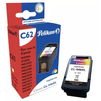 Pelikan Kompatible Tintenpatrone für Canon CL-546XL (Dreifarbig, Hohe Ergiebigkeit)