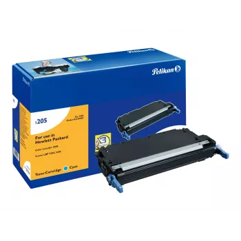 Pelikan Kompatible Tonerkartusche für HP Q7581A - Cyan, Standard Yield