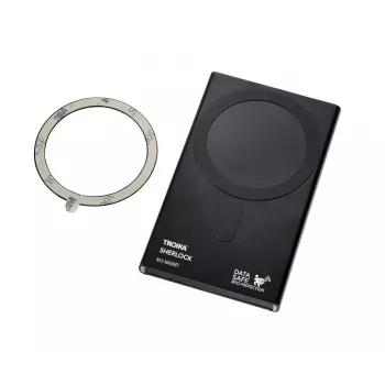 TROIKA SHERLOCK Kreditkartenetui Schwarz (CCM45/BK)