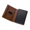 TROIKA 2-in-1 Geldbörse SHERLOCK HOME BROWN (WAL45/BR)