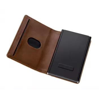 TROIKA 2-in-1 Geldbörse SHERLOCK HOME BROWN (WAL45/BR)
