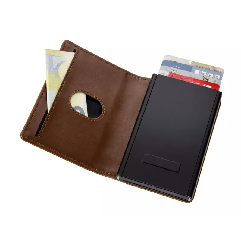 TROIKA 2-in-1 Geldbörse SHERLOCK HOME BROWN (WAL45/BR)