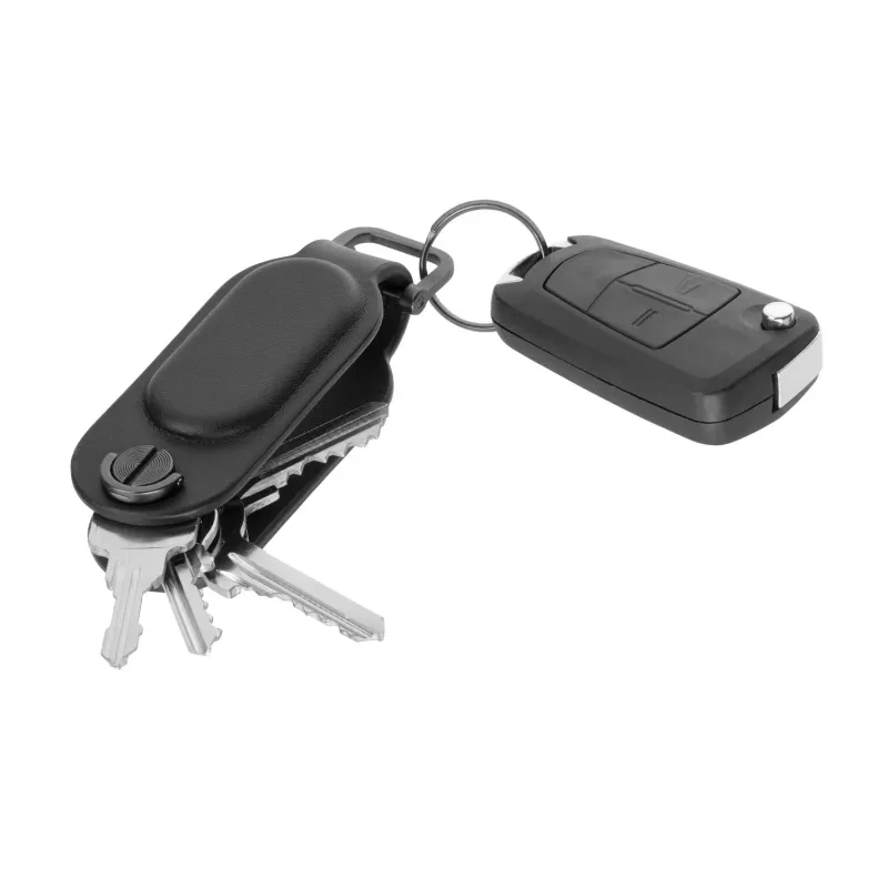 TROIKA TRACK & FIND KEY ORGANIZER (KR26-30/BK) - Smarter Schlüsselorganizer mit Bluetooth-Finder, Schwarz