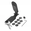 TROIKA TRACK & FIND KEY ORGANIZER (KR26-30/BK) - Smarter Schlüsselorganizer mit Bluetooth-Finder, Schwarz
