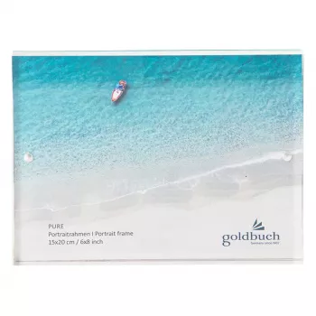 Goldbuch Pure Acrylglas Bilderrahmen 15x20 cm Transparent Rechteckig Hochformat