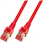 EFB Elektronik ECOLAN RJ45 Patchkabel Cat.6 S/FTP LSZH Rot 0,5m