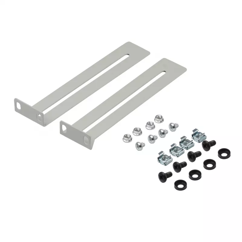 EFB-Elektronik Winkel-Set für Einschübe 1/2/3HE, 2 Stück, RAL7035 Lichtgrau