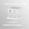 EFB Electronics Keystone Anschlussdose, 2 Port, Aufputz, Reinweiß, Leergehäuse
