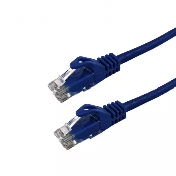 Grafenthal CAT6A S/FTP LSZH Patchkabel 0,15m Blau