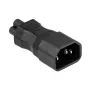 Kabelmeister Power Adapter Cable C14 to C5 0,2m Black