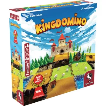Pegasus Spiele Kingdomino Neuausgabe Spiel des Jahres 2017