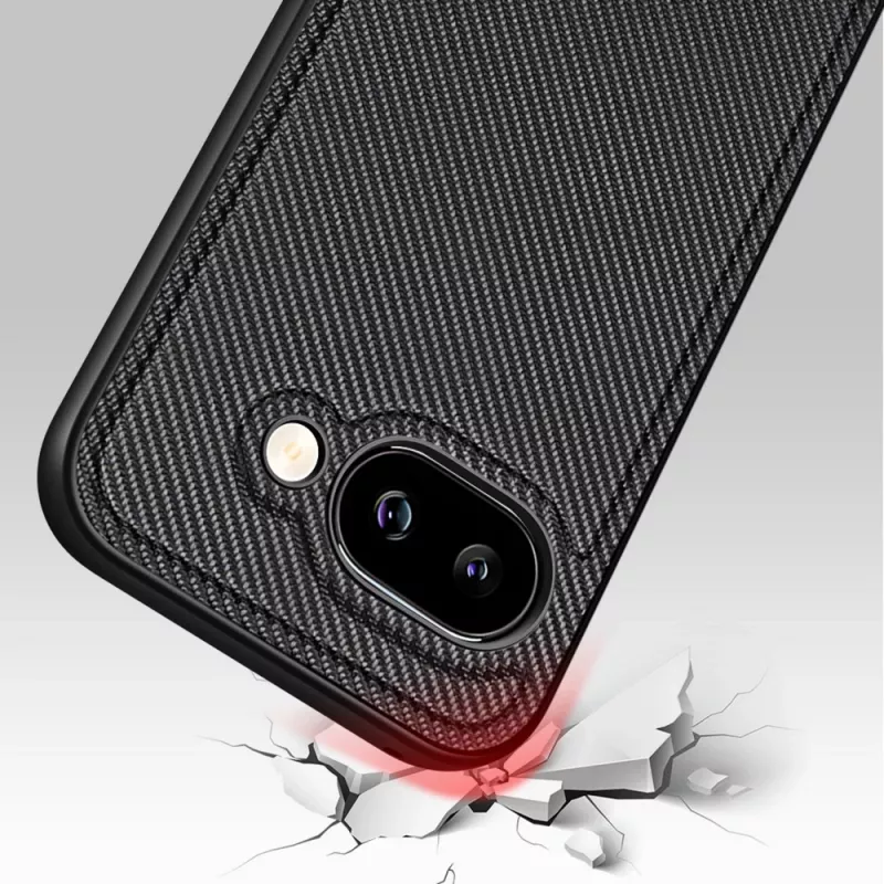 Nevox StyleShell NYLO Hülle für Google Pixel 10a, Schwarz