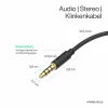 ShiverPeaks Audiokabel Klinkenstecker Mini-Klinke