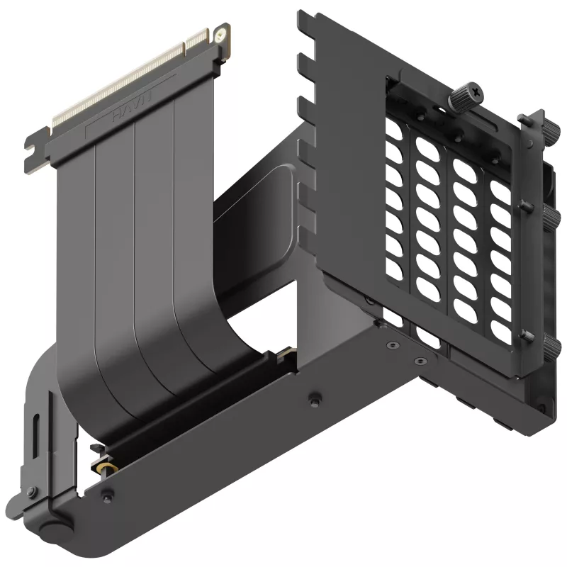 HAVN Universal Vertical GPU Kit - Schwarz