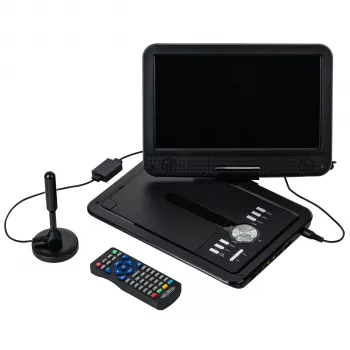 REFLEXION DVD1025 DVD-Player mit HDMI, USB, Full HD 1080p-Upscaling, Schwarz