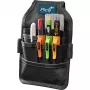 PICA-MARKER Pica Master Belt – Schwerlast-Marker-Holster-System, Schwarz/Rot