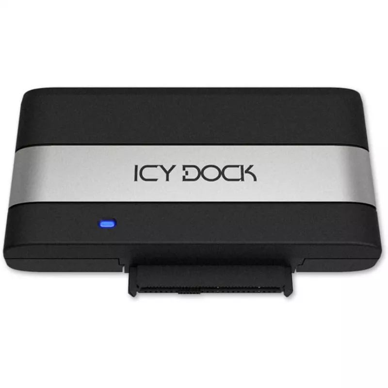 ICY DOCK EZ-Adapter Ex MB307U-1VB USB4 auf U.2/U.3 NVMe SSD Externer Adapter