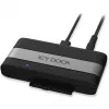 ICY DOCK EZ-Adapter Ex MB307U-1VB USB4 auf U.2/U.3 NVMe SSD Externer Adapter