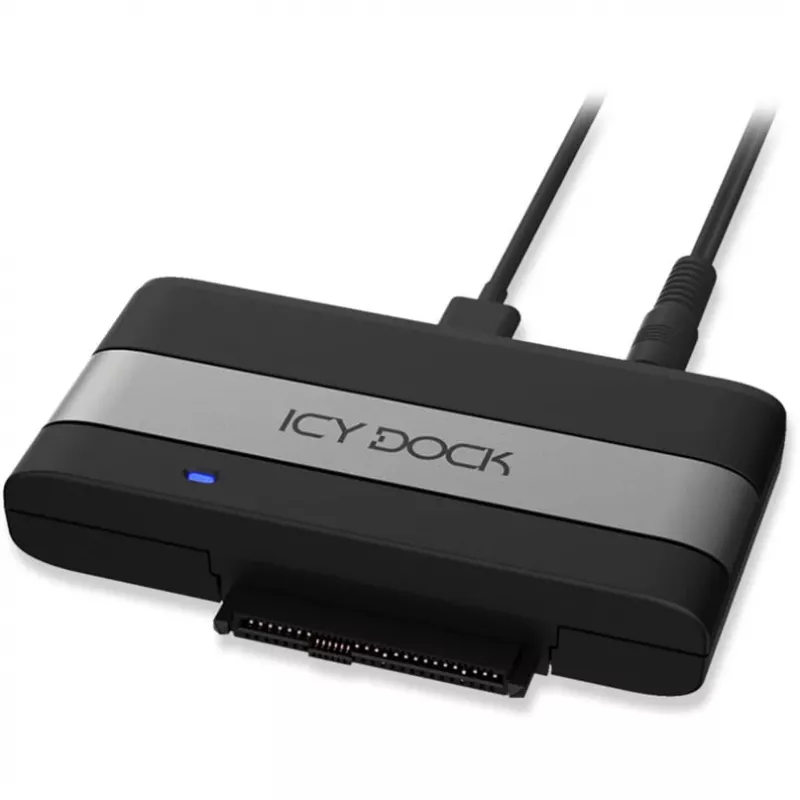 ICY DOCK EZ-Adapter Ex MB307U-1VB USB4 auf U.2/U.3 NVMe SSD Externer Adapter
