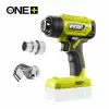 RYOBI One+ 18V Akku-Heißluftpistole R18HG-0 (Gerät ohne Akku) - 250°C/460°C, 170 L/min