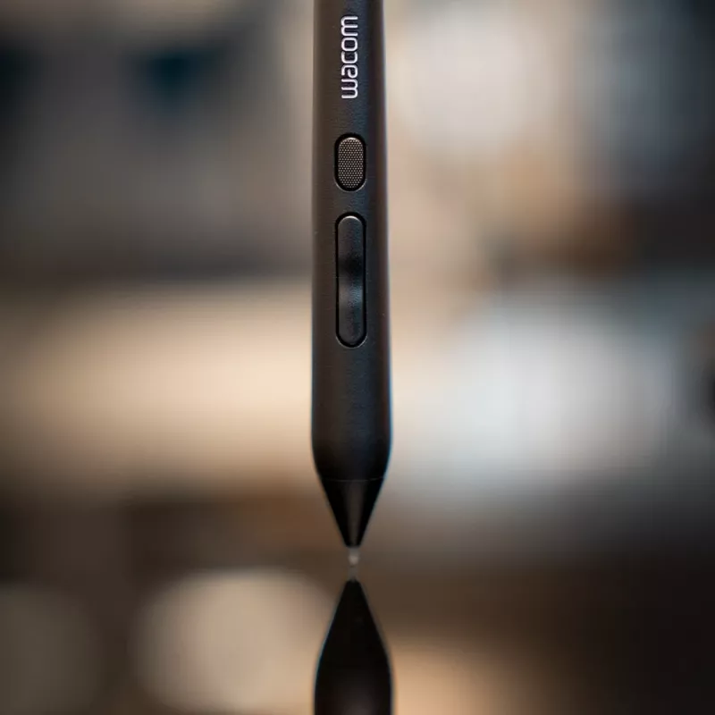 Wacom Art Pen 2 - 360-Grad-Drehstift für Intuos Pro, Intuos5, Intuos4, Cintiq - Schwarz