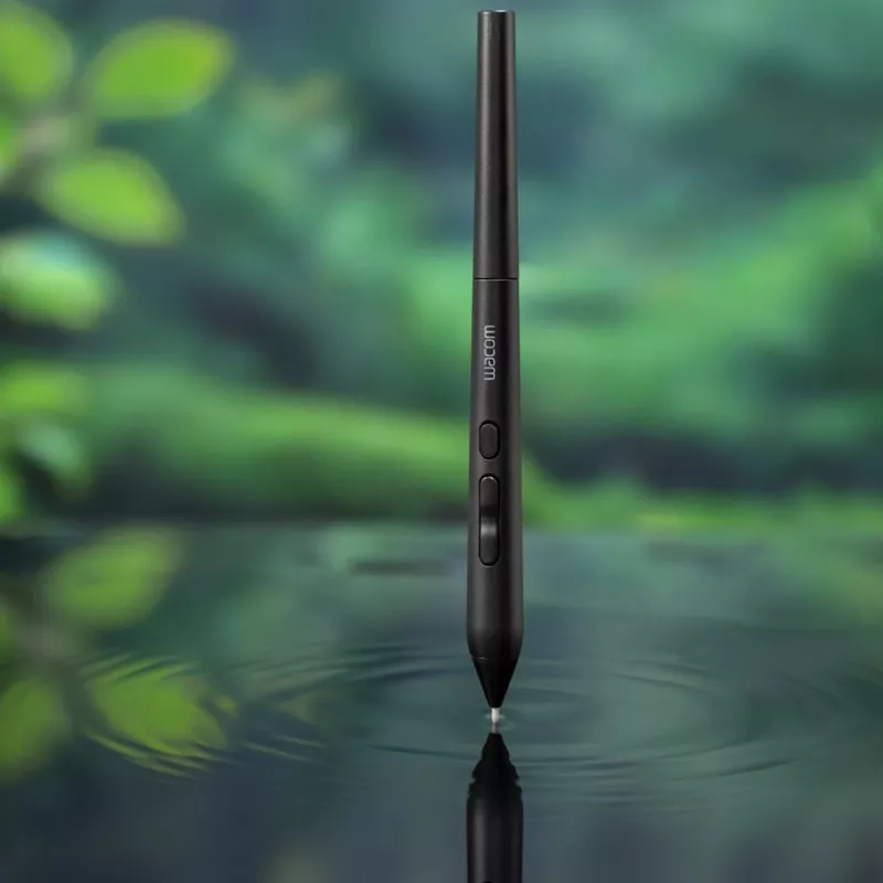 Wacom Art Pen 2 - 360-Grad-Drehstift für Intuos Pro, Intuos5, Intuos4, Cintiq - Schwarz
